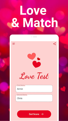 Love tester: Real Love Tests ekran görüntüsü