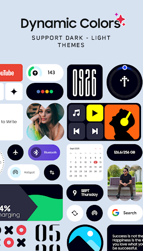 OneUI Widgets ekran görüntüsü