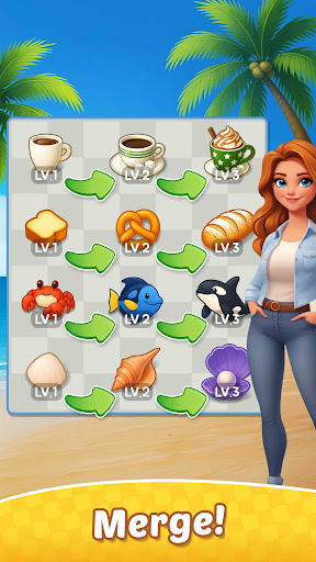 Merge Beach : Gossip & Mystery ekran görüntüsü