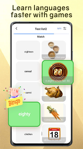 Learn English Word, Flash Card ekran görüntüsü