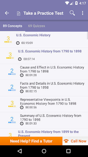 SAT II US History Practice ekran görüntüsü