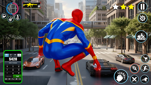 Spider Hero Fight City Rescue ekran görüntüsü