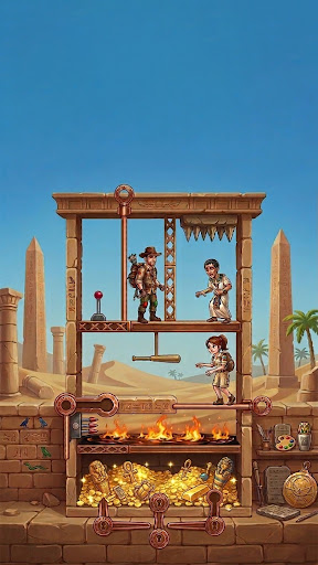Rescue Hero: Pin Puzzle Game ekran görüntüsü
