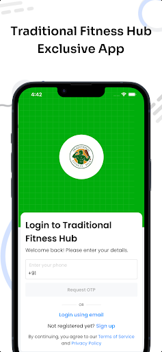 Traditional Fitness app ekran görüntüsü