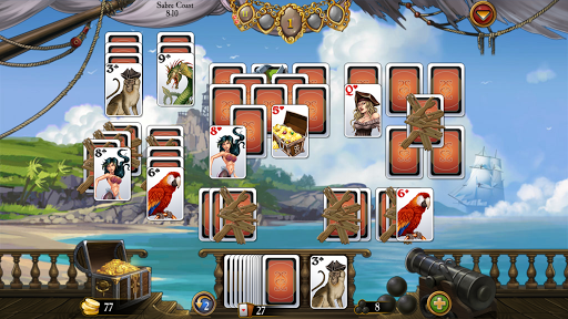 Seven Seas Solitaire ekran görüntüsü