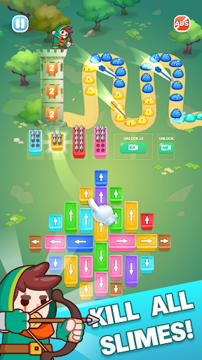 Slime Away! Prince Puzzle ekran görüntüsü
