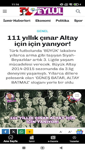 Dokuz Eylül ekran görüntüsü