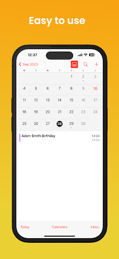 iCalendar - Calendar OS 26 ekran görüntüsü