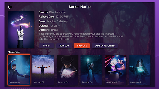 Purple Lite - IPTV Player ekran görüntüsü