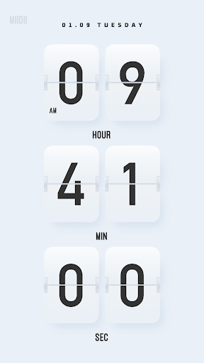 MD Clock ekran görüntüsü