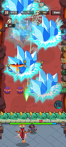Fluffy Backpack: Merge Defense ekran görüntüsü