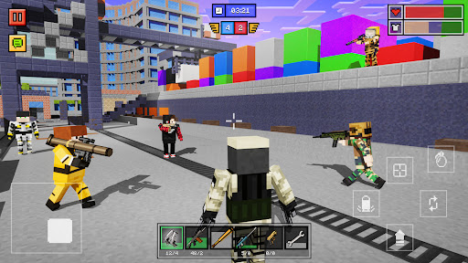 Block Guns 3D : Online Shooter ekran görüntüsü