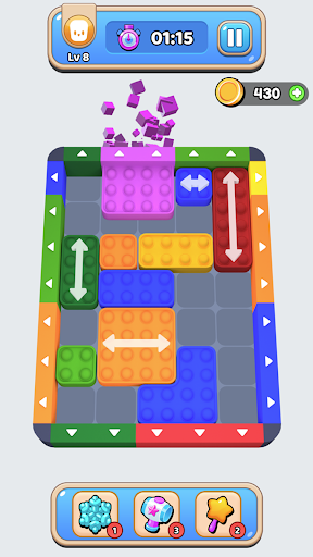 Pop It Block Jam ekran görüntüsü