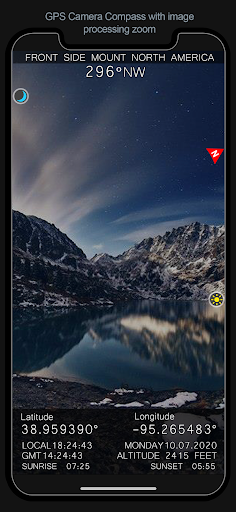 GPS Photo Stamp Cam with Zoom ekran görüntüsü