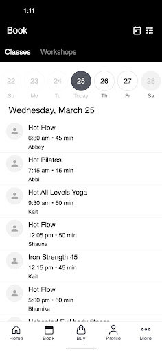 The Nest Yoga ekran görüntüsü
