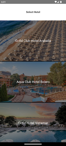Grifid Hotels ekran görüntüsü