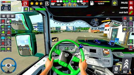 Truck Driving Offline Games 3d ekran görüntüsü