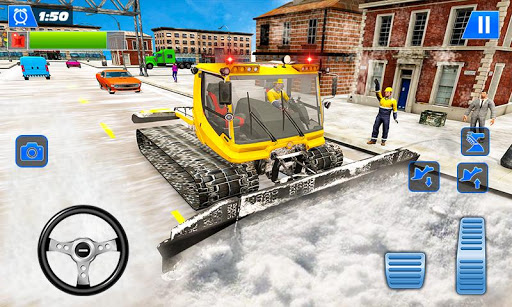 Snow Plow Construction Games ekran görüntüsü
