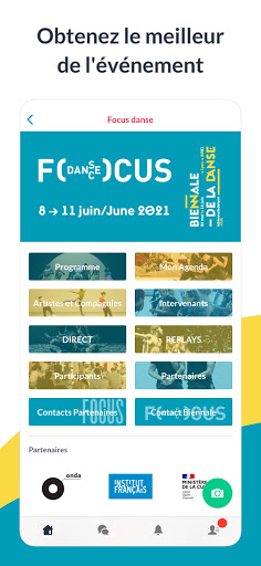 Focus danse - Biennale de Lyon ekran görüntüsü