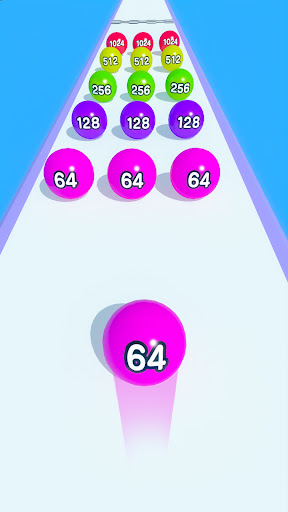 Rolling Ball Run Numbers Game ekran görüntüsü