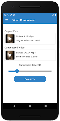 Video Compressor ekran görüntüsü