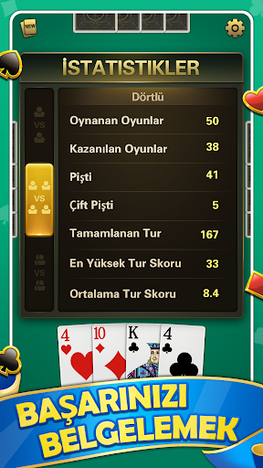 Pişti ekran görüntüsü