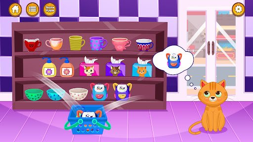 Virtual cat pet care life ekran görüntüsü