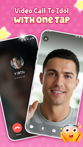 Prank App: Idol Video Call ekran görüntüsü