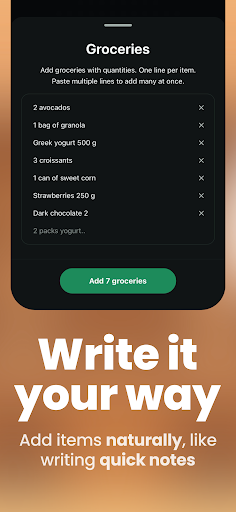 Almost Out: Grocery List ekran görüntüsü