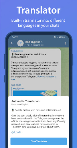 TG Connect ekran görüntüsü