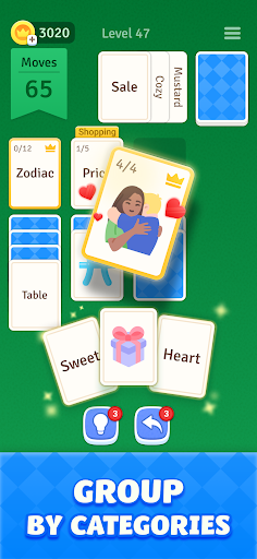 Solitaire Associations Journey ekran görüntüsü