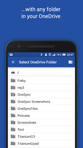 OneSync: Autosync for OneDrive ekran görüntüsü