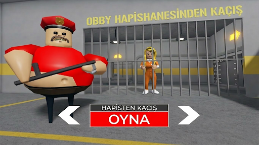 Hapishane Kaçış: Korkunç Obby ekran görüntüsü