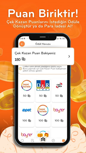 Çek Kazan: Alışveriş Yap Kazan ekran görüntüsü