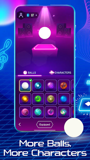 Tiles Hop Piyano Müzik Oyunu ekran görüntüsü