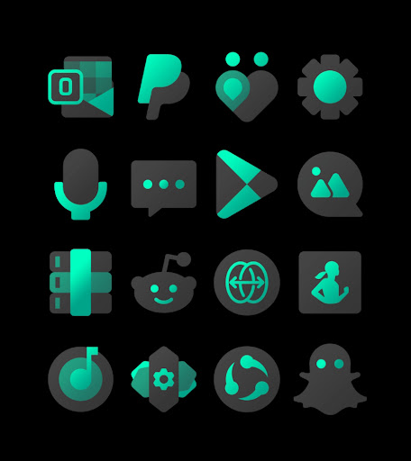 Cyandiant - icon Pack ekran görüntüsü