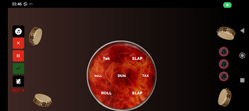 Sanal Darbuka ekran görüntüsü