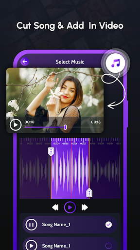 Photo Video Maker with Song ekran görüntüsü