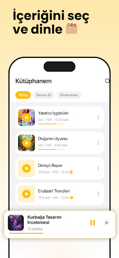 Listen AI: Metin Okuyucu ekran görüntüsü