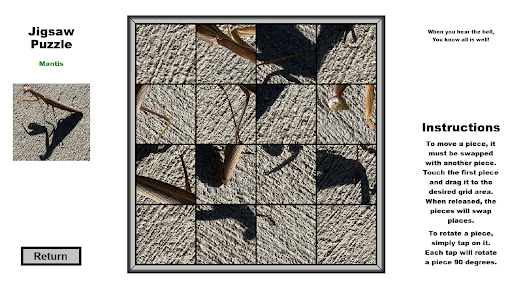 Swiggart's Nature Puzzles ekran görüntüsü