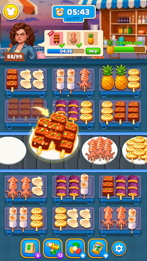 Grill Fever : Sizzle Match ekran görüntüsü