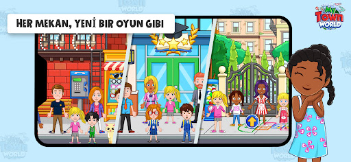 My Town World - Oyun Evleri ekran görüntüsü