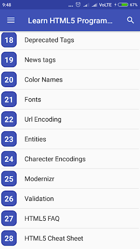 Learn HTML5 Programming ekran görüntüsü