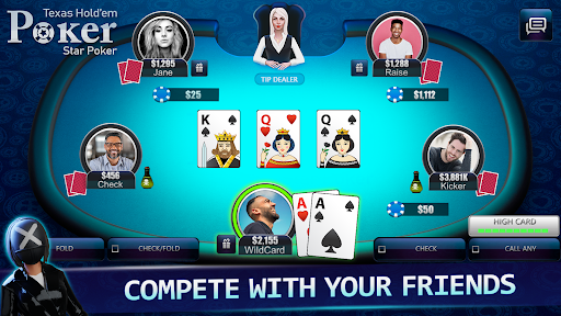 Texas Holdem Poker Face Live ekran görüntüsü