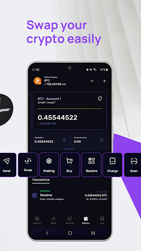 Klever Wallet: Bitcoin, Crypto ekran görüntüsü