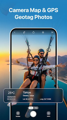 GPS Camera: GEO Timestamp ekran görüntüsü