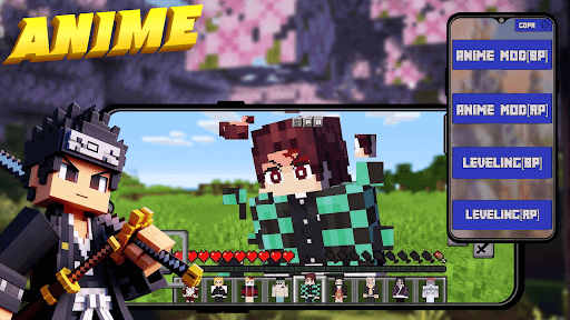 Anime Mods & Addons Minecraft  ekran görüntüsü