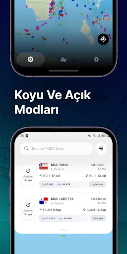 MarineRadar: Gemi Takipçisi ekran görüntüsü