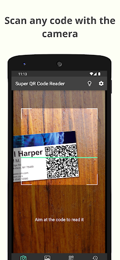Super QR Code Reader ekran görüntüsü