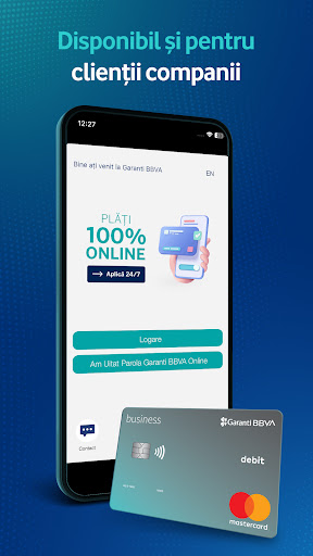 Garanti BBVA Romania ekran görüntüsü